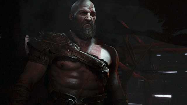 screenshot of Kratos from God of War 2018