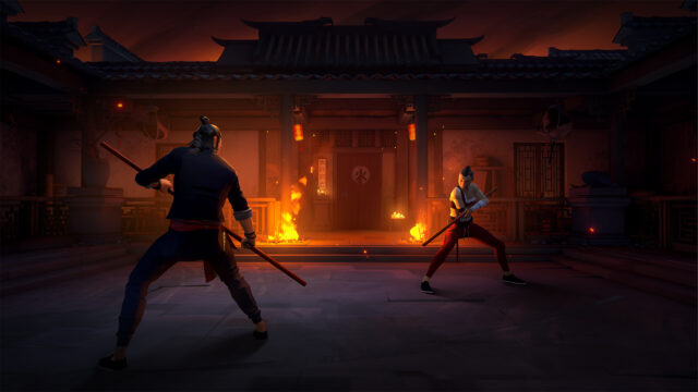Sifu's main protagonist preparing to fight an enemy.