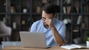 Unhappy laptop user